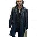 Aidan Turner Being Human Mitchell Leather Coat