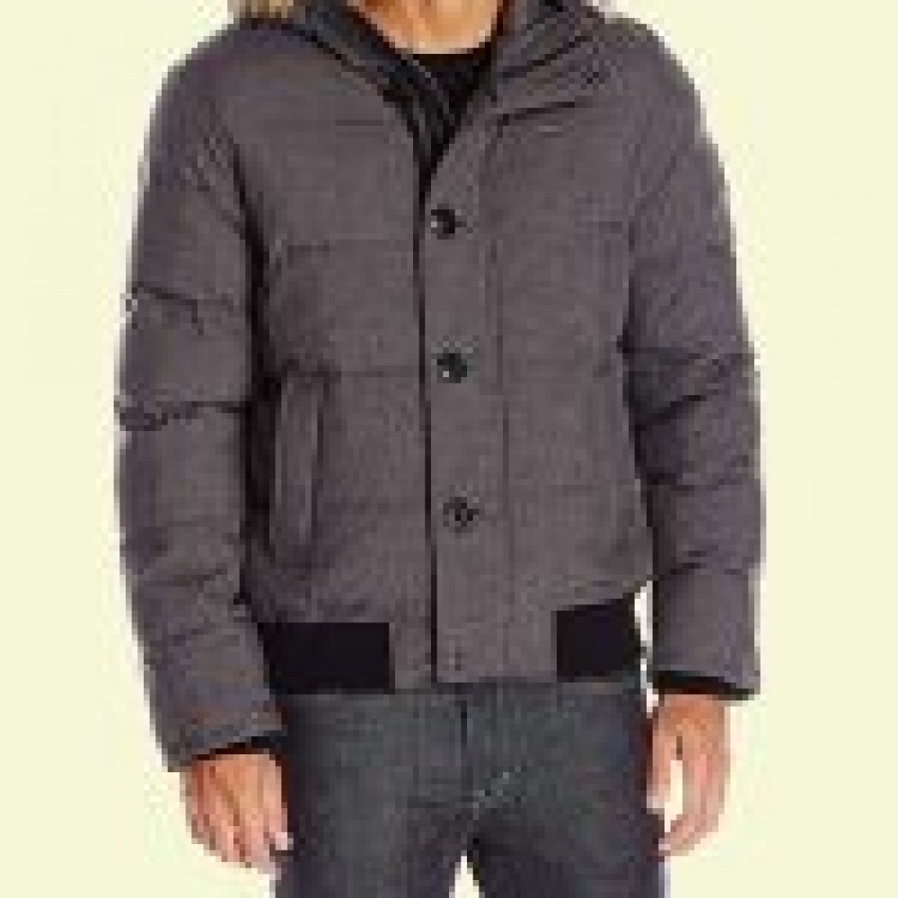 Arctic Cloth Quilted Snorkel Bomber Jacket