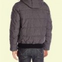 Arctic Cloth Quilted Snorkel Bomber Jacket