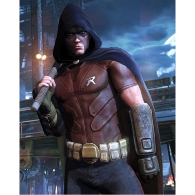 Batman Arkham City Robin Leather Vest