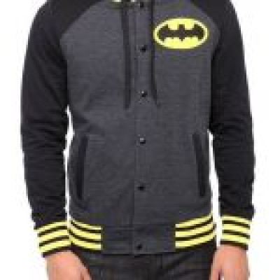 Batman Letterman Varsity Hoodie