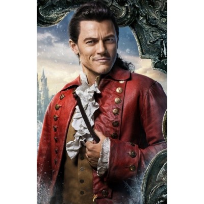 Beauty and the Beast Luke Evans leather Coat