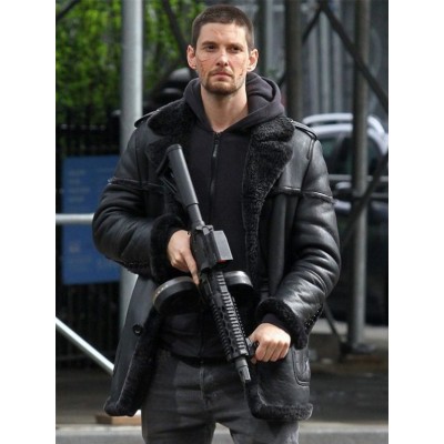 Ben Barnes The Punisher B3 Bomber Leather Jacket