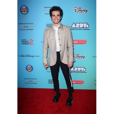 Cameron Boyce Worn Epaulette Shoulder Coat at Disney Music Awards