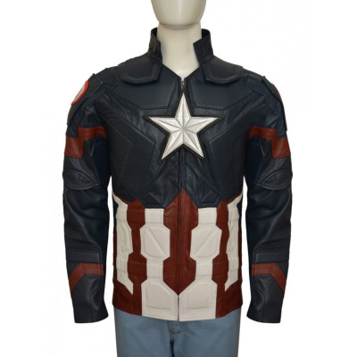 Captain America Leather Jacket