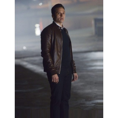 Castle Kevin Ryan Brown Jacket