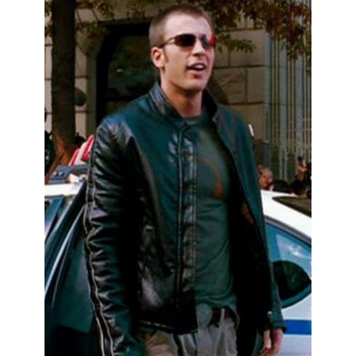 Chris Evans Fantastic Four Leather Jacket