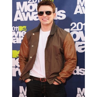 Chris Evans MTV Film Awards Jacket