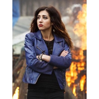 Dana DeLorenzo Ash vs Evil Leather Jacket