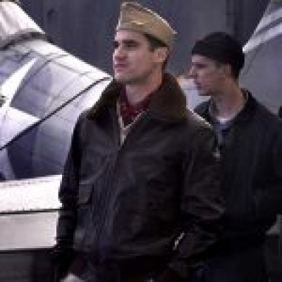 Darren Criss Midway Design Leather Jacket