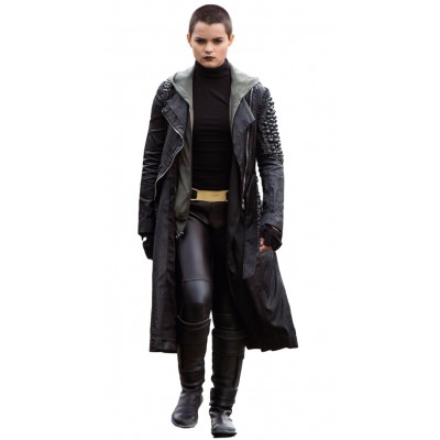 DeadPool Brianna Hildebrand Black Coat