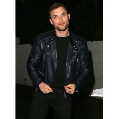 Deadpool Ed Skrein Ajax leather Jacket