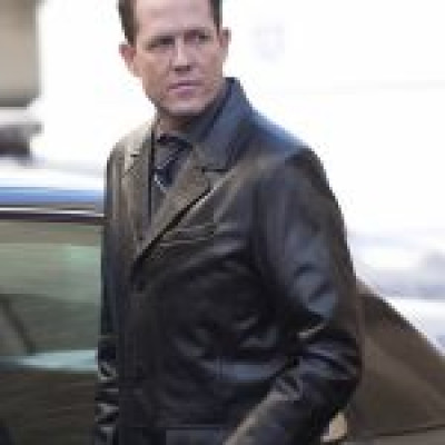 Dean Winters Brooklyn Nine Nine Leather Coat