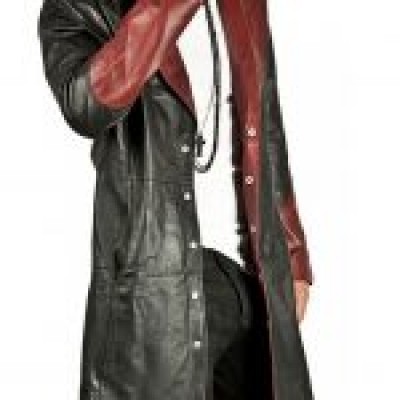 Devil May Cry Dante Leather Hoodie Coat