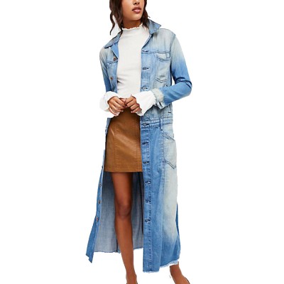 Eliza Faria Arrow Zoe Ramirez Denim Coat