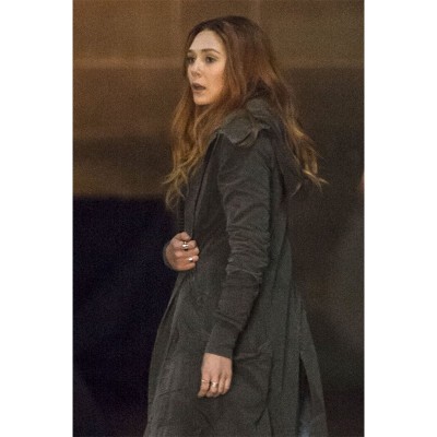 Elizabeth Olsen Avengers Infinity War Coat