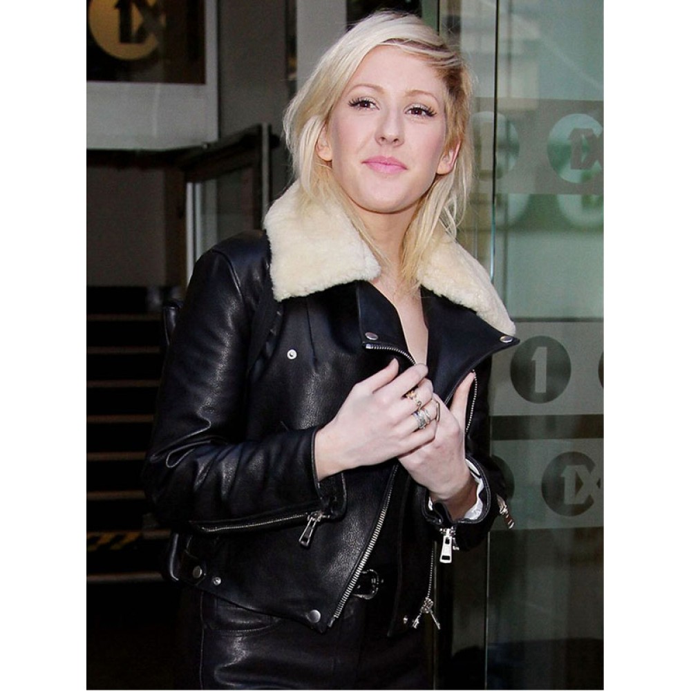 Ellie Goulding Leather Jacket