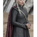 Emilia Clarke Game Of Thrones Cosplay Coat