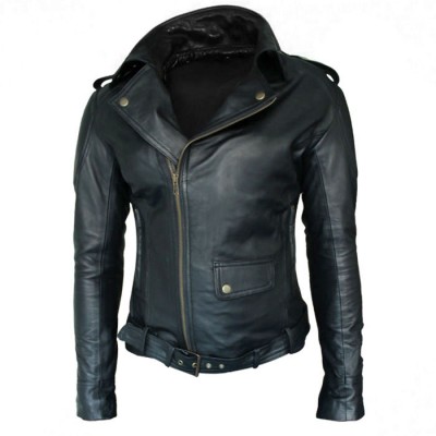 Emilia Clarke Terminator Leather Jacket