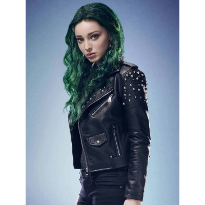 Emma Dumont The Gifted Leather Jacket