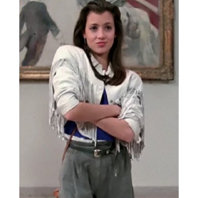 Ferris Bueller’s Day Off Mia Sara White Jacket