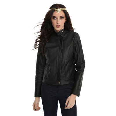 Gal Gadot Wonder Woman Diana Prince Leather Jacket