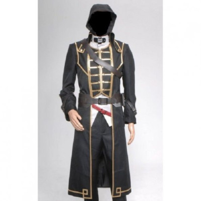 Game Dishonored Corvo Attano Black Coat