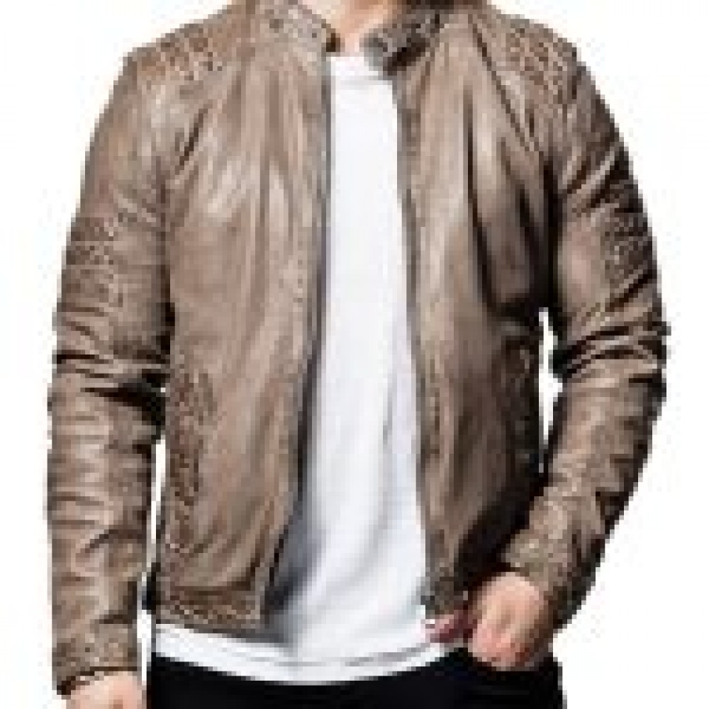 Gipsy Style Men’s Brown Leather Jacket