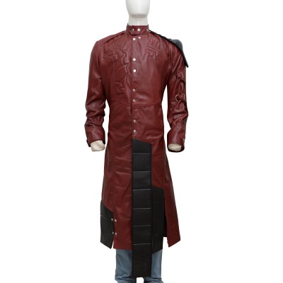 Guardians of The Galaxy Chris Pratt Maroon Coat