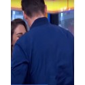 Hugh Jackman Leather Jacket at Good Morning America