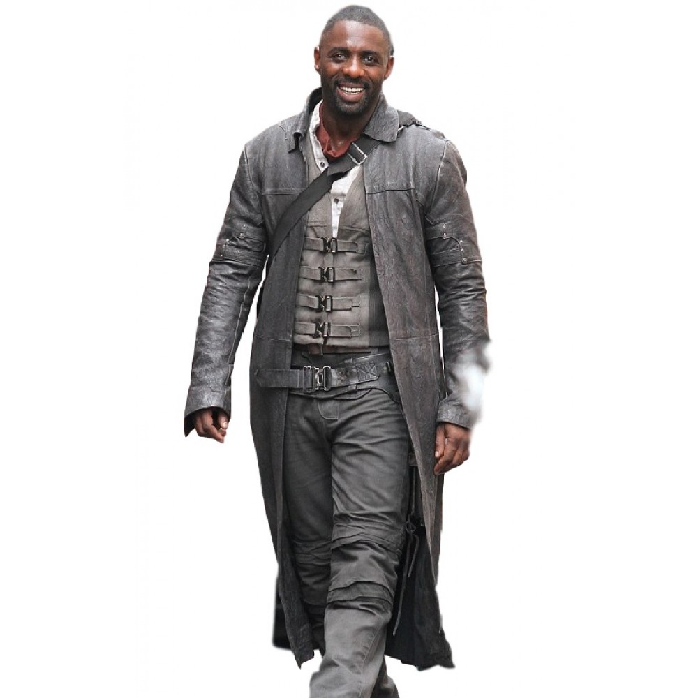 Idris Elba The Dark Tower Roland leather Coat