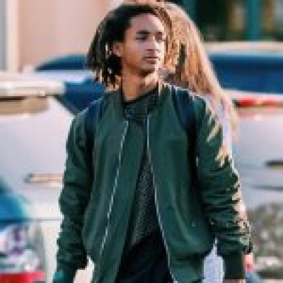 Jaden Smith Green Jacket