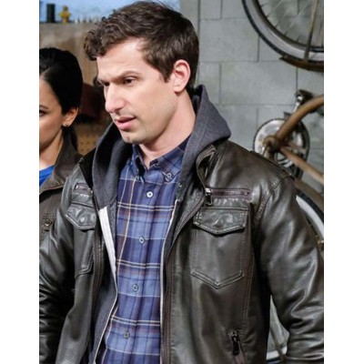 Jake Peralta Brooklyn 99 Andy Samberg Brown Jacket