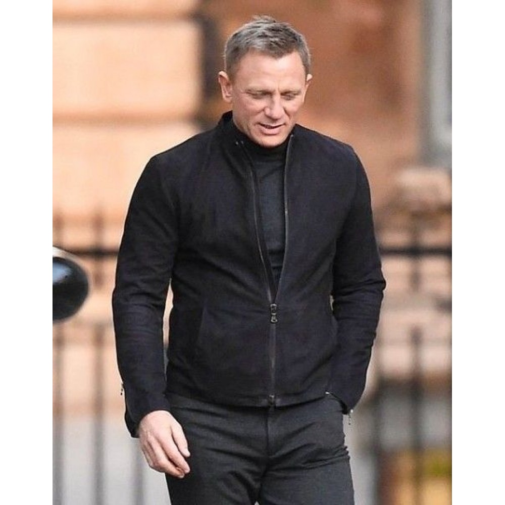 James Bond Suede leather Jacket