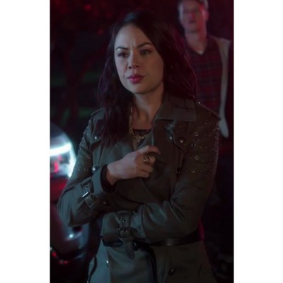 Janel Parrish The Perfectionists Trench Coat