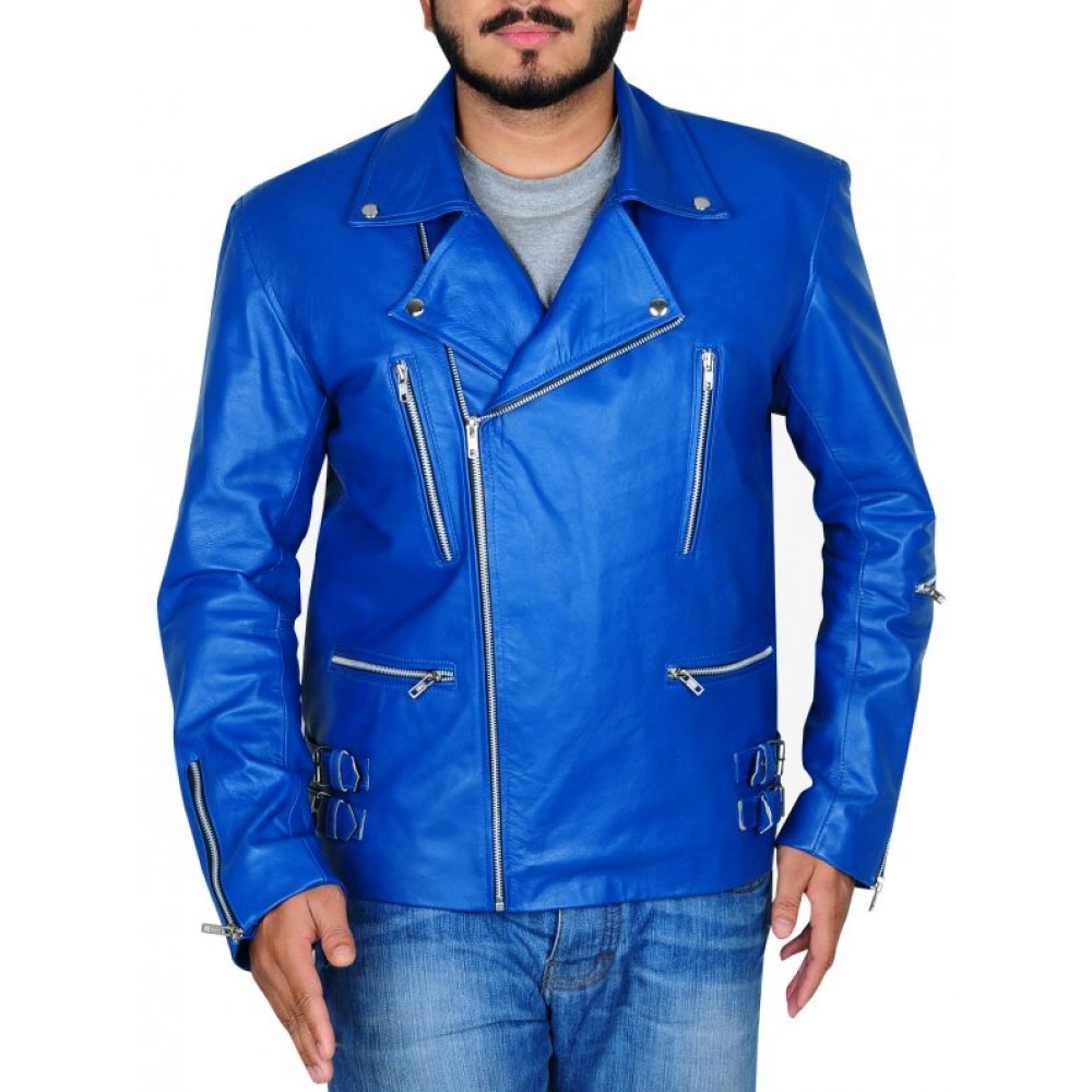 Jared Leto 30 Seconds To Mars Blue Jacket