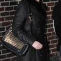 Jennifer Lawrence leather Coat