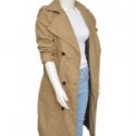 Jennifer Lopez Trench Cotton Long Coat
