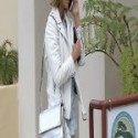 Jessica Alba California White Jacket