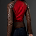 Jessica Biel Blade Trinity Abigail leather Jacket