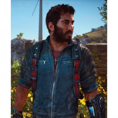 Just Cause 3 Rico Rodriguez Leather Jacket