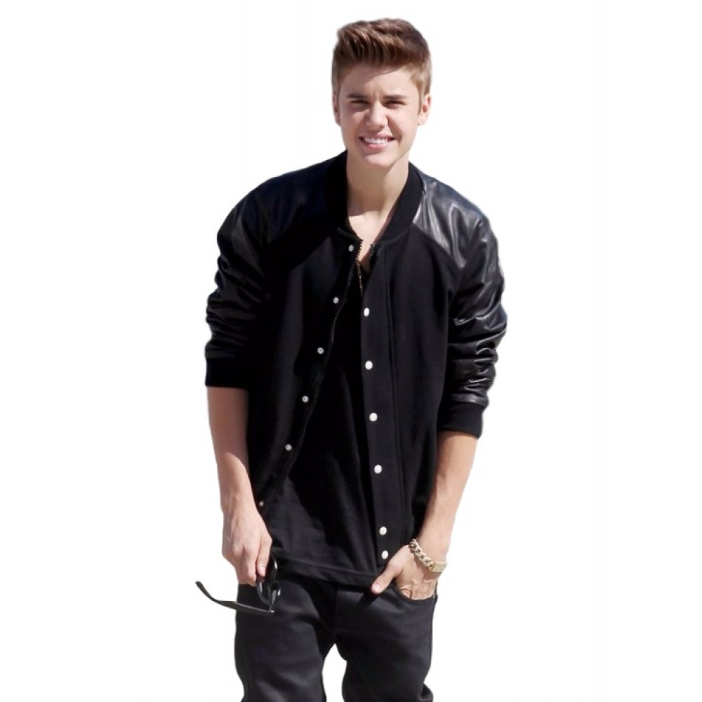 Justin Bieber Black Jacket