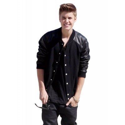 Justin Bieber Black Jacket