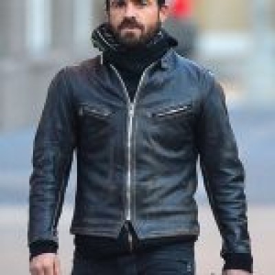 Justin Theroux Motorcycle Leather Jacket