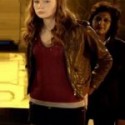 Karen Gillan TV Series Dr Who Leather Jacket