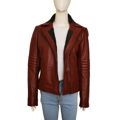 Kelly Maxwell Ash vs Evil Dead Leather Jacket