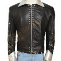 Kiss Starchild Alive Stud leather Jacket
