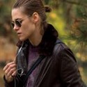 Kristen Stewart Rusty Brown Leather Jacket