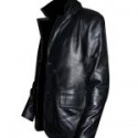 Kurt Russell Leather Blazer Coat