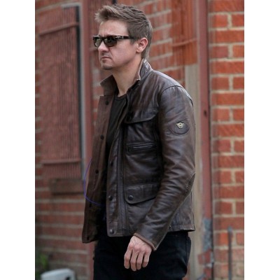 LA Restaurant Jeremy Renner Leather Jacket